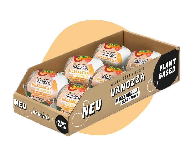 VANOZZA Produktpalette – Mozzarella, Feta, Parmesan und mehr